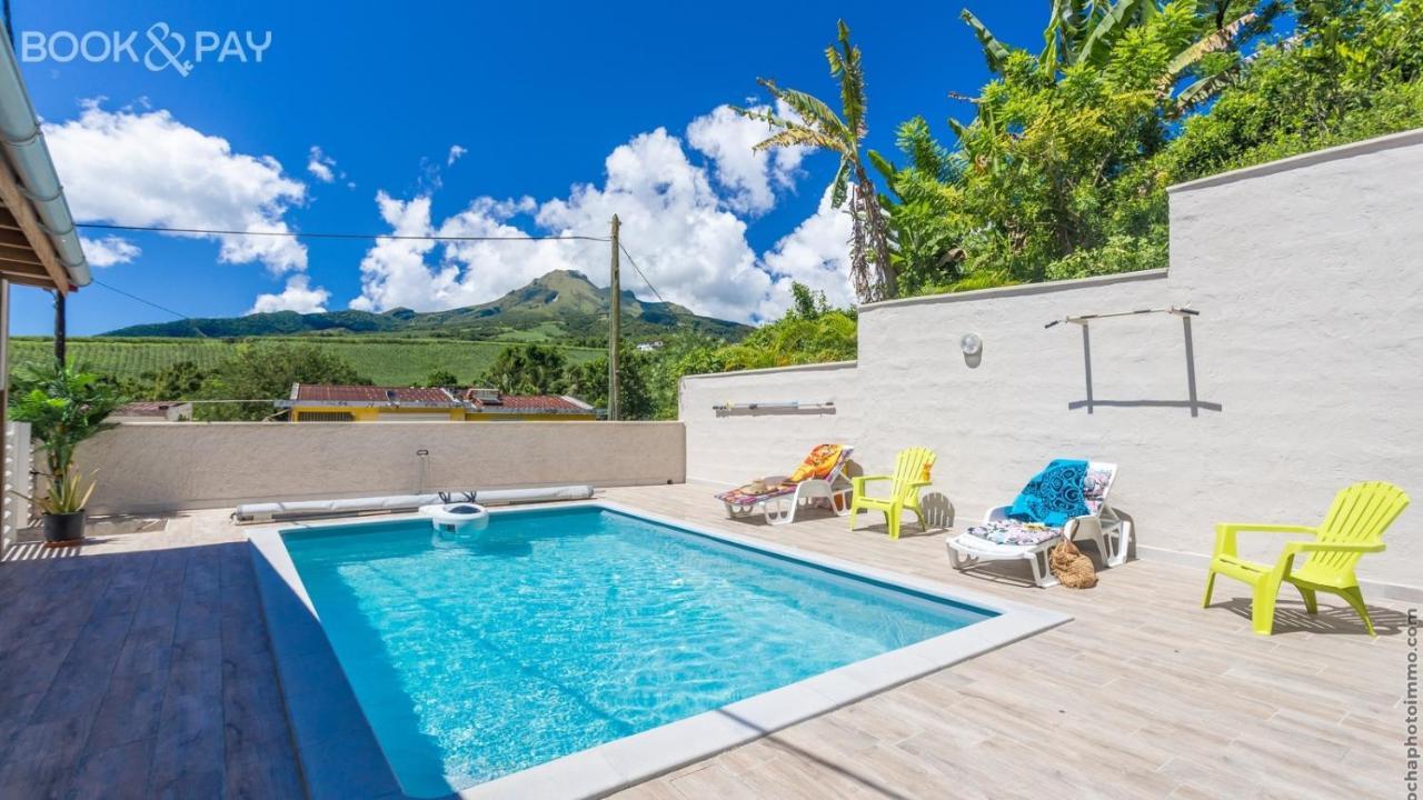 Alpinia - Appt Avec Piscine Partagee Apartment Saint-Pierre ภายนอก รูปภาพ